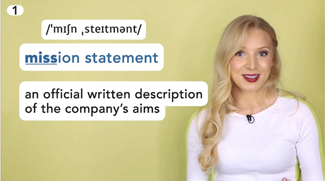 English with Lucy, professional english programme vocabulary lesson